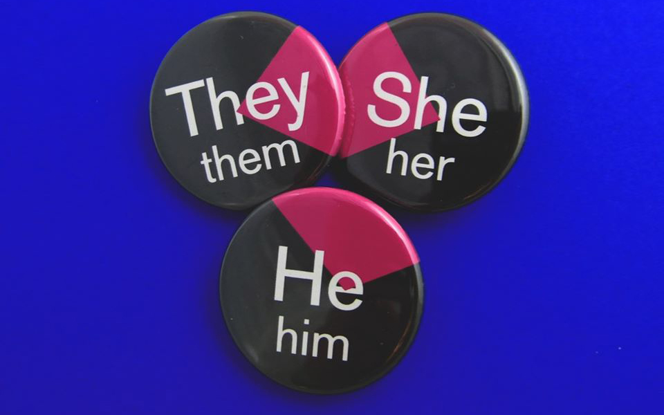 pronoun buttons