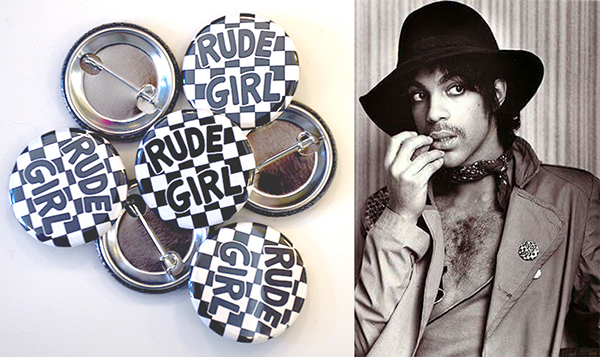 Rude Girl button