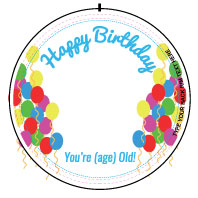 Birthday Button Design 3