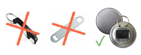 examples of different types of bottle openers