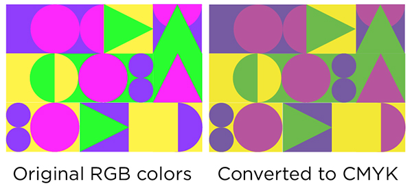 cmyk compared to rgb colors