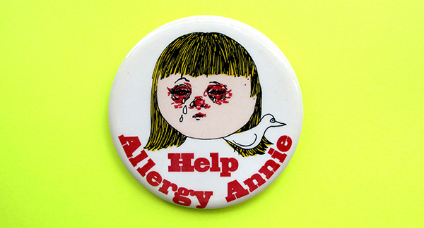 allergy annie button