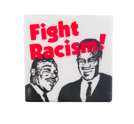 Fight Racism button