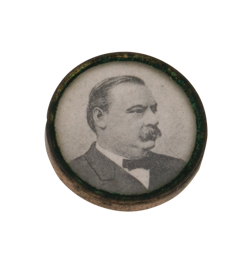 Grover Cleveland button