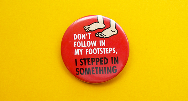 foot steps buttons