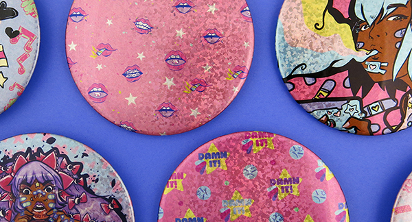 hard decora buttons