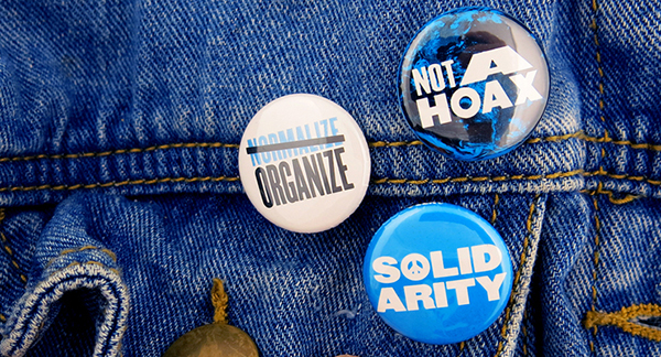 fundraising buttons with nrdc