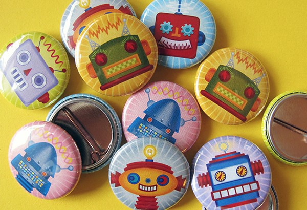 robot buttons