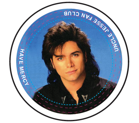 Uncle Jesse button template