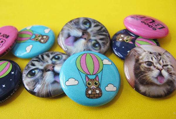 lil bub buttons