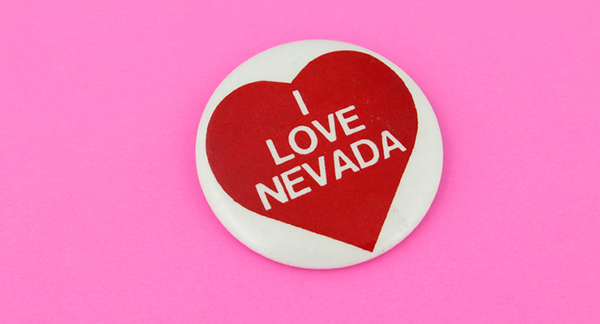 I heart Nevada button