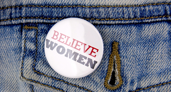 believe women button