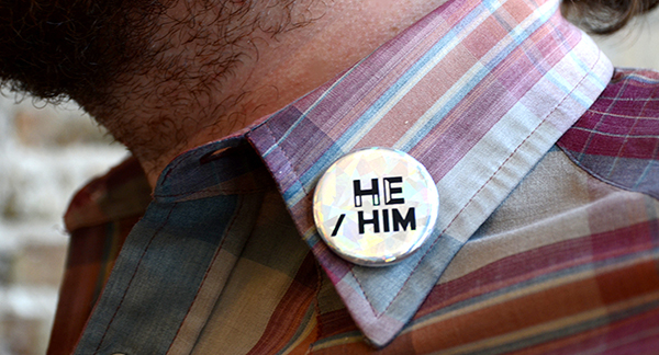 pronoun buttons