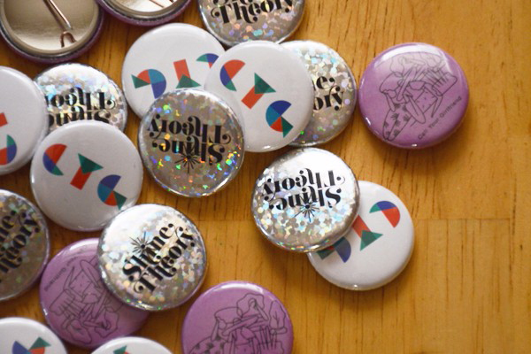 Sparkle Shine Theory buttons