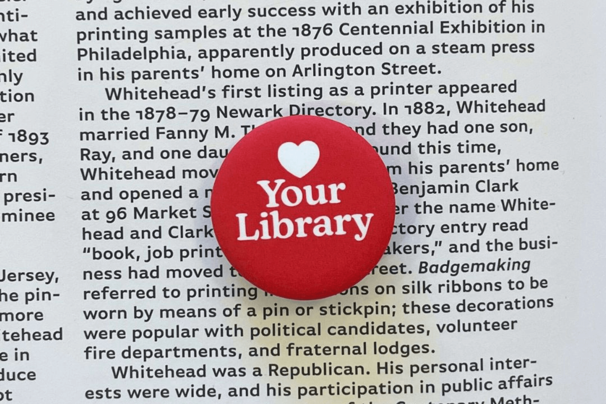 buttons for libraries