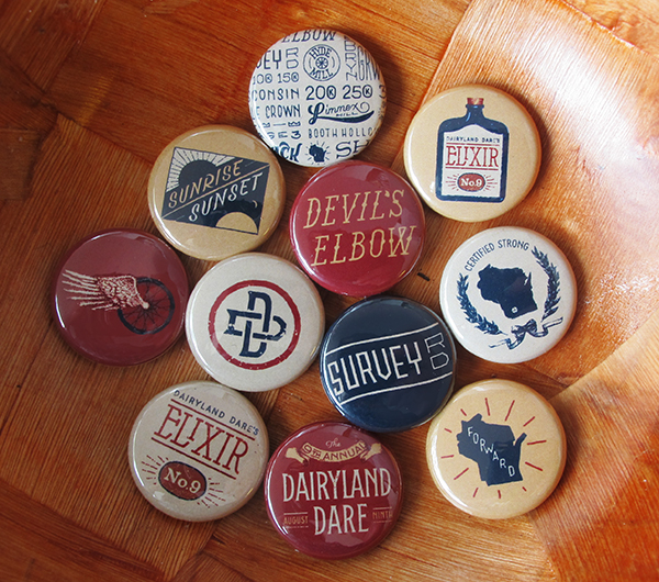 Dairyland dare buttons