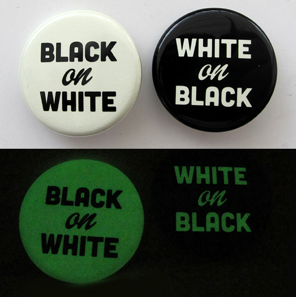 glow in the dark buttons