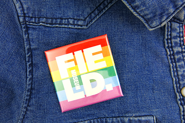 rainbow field museum buttons