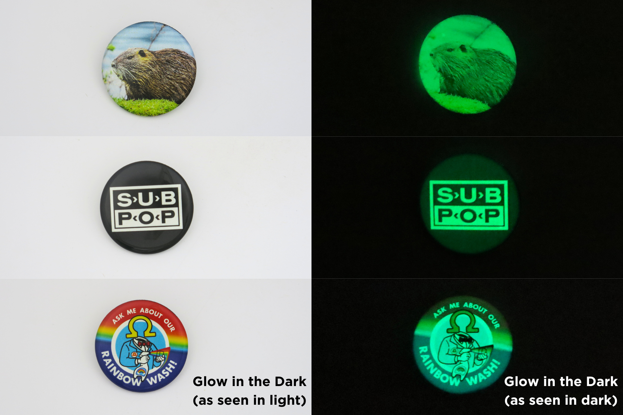 pin back buttons