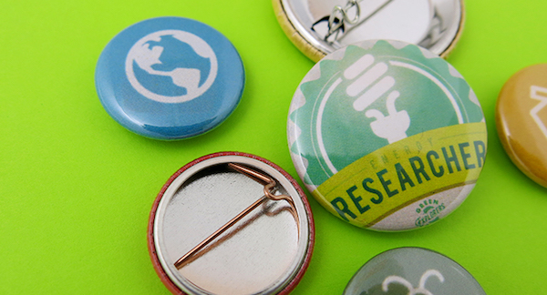 green explorers buttons