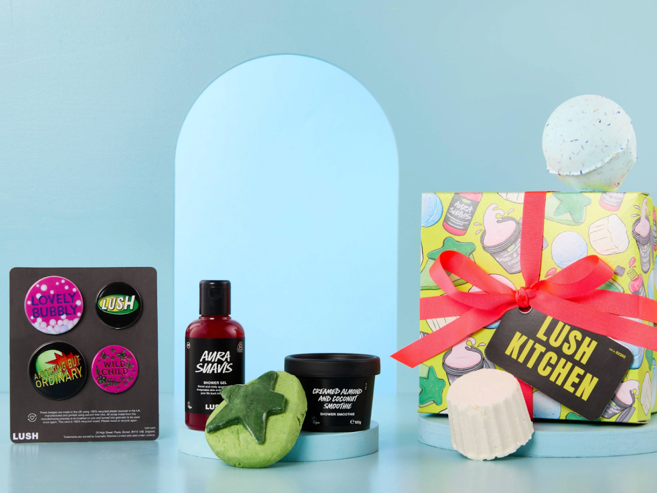 LUSH Custom Button Pack