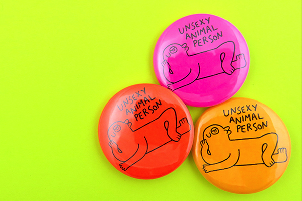 neon buttons