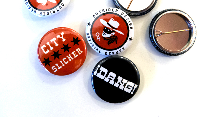 Outrider Design cowboy buttons