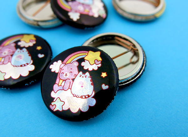 Pusheen Buttons