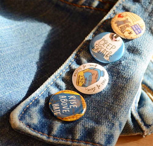 buttons on jean jacket