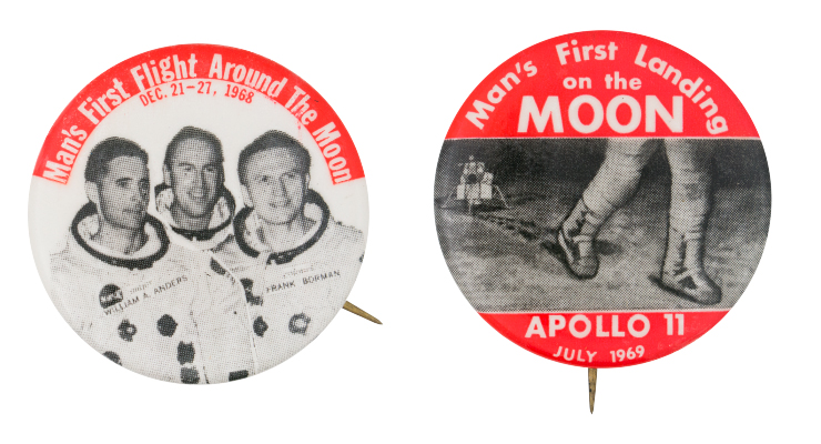 Apollo 11 buttons